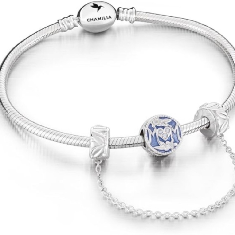 Chamilia Sterling Mothers Day Charm Bracelet NWOT